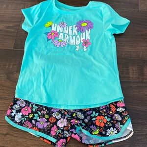 Under Armour short and shirt set